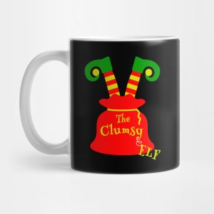 The Clumsy Elf Family Matching Christmas 2020 Gift  Mug